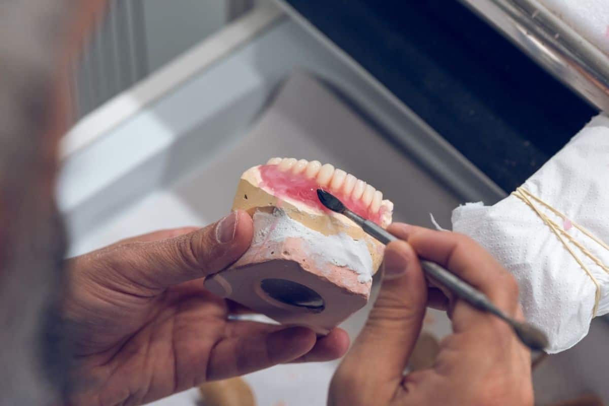 denture repairing
