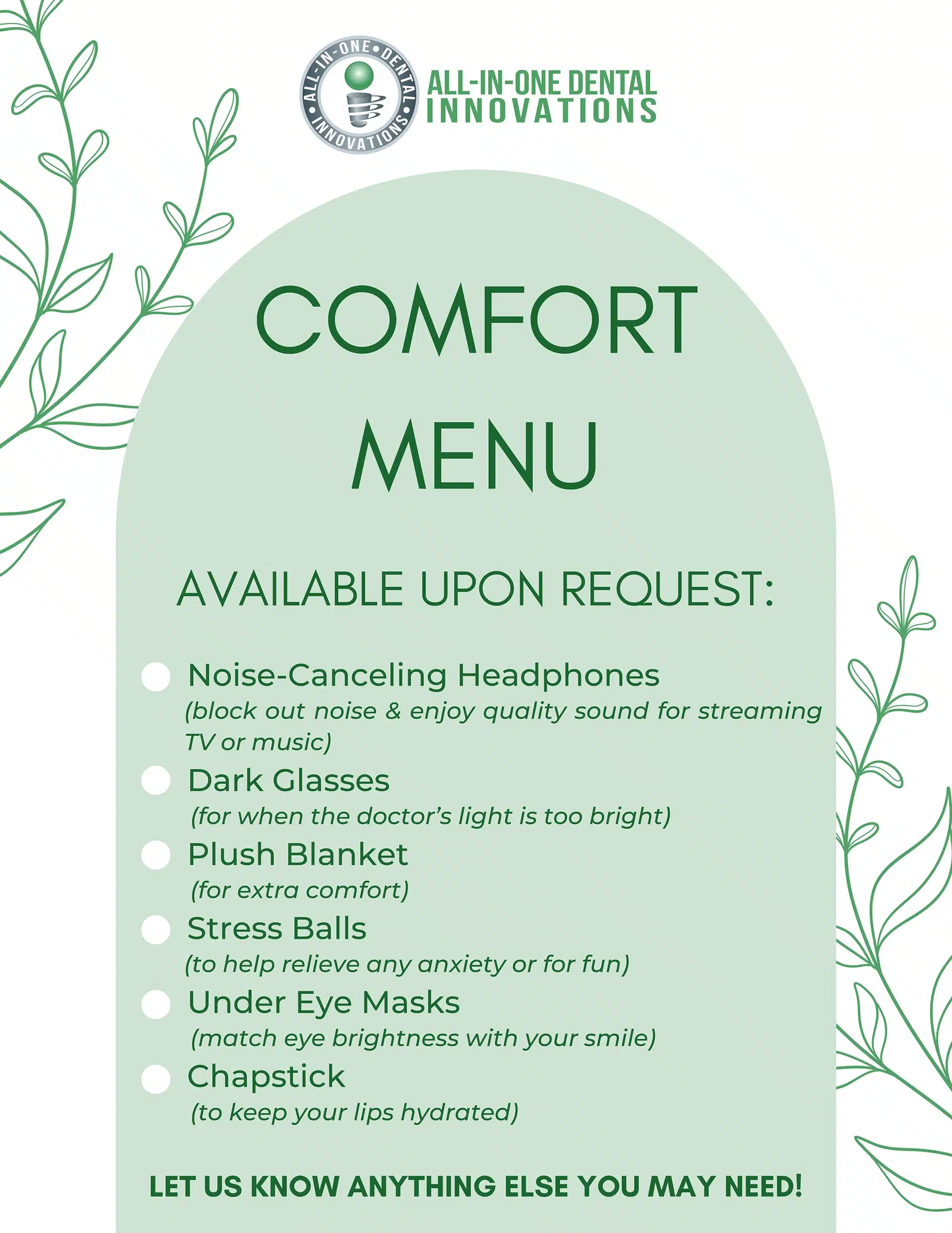 ALL IN ONE - comfort menu-img